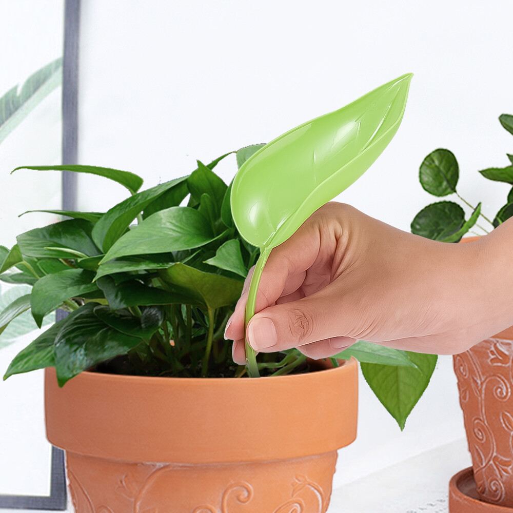 Leaf Shape Plant Watering Devices Potted Plants Waterer Spikes Automatic Irrigation System Watering Drip Funnel Garden Supplies
