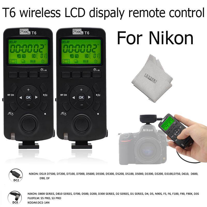 Pixel rw-252 profesional LCD Timer cable disparador remoto Nikon d610 d7100 d5200 d3200