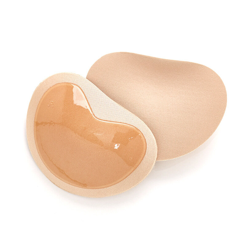 OK Bra Women Non-slip Super Thick Invisible Silicone Bra Pad Bikini Push-up Thick Comfortable Breathable Sponge