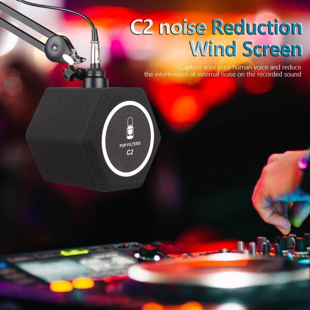 C2 Studio Screen Acoustic Filter Desktop Recording Microphone Noise Reduction