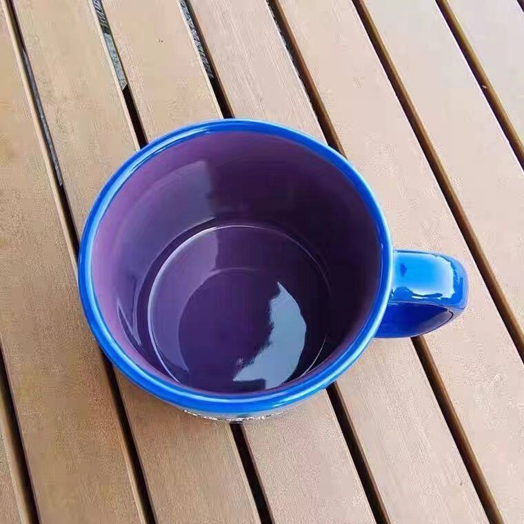 Starbuck Bronze Cup Blue Dream Starry Gradient Mug Creative Ceramic Coffee Cup Water Cup Limited Edition Starbuck Tumbler Starbuck Mug