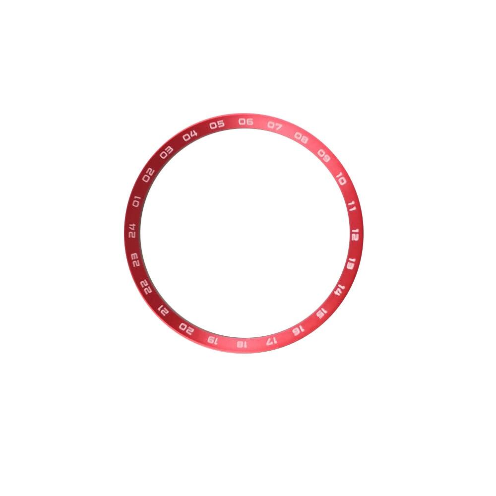 Mod SKX007 28 5Mm Watch Parts Red Dial With 24Hour Number Scale Index 