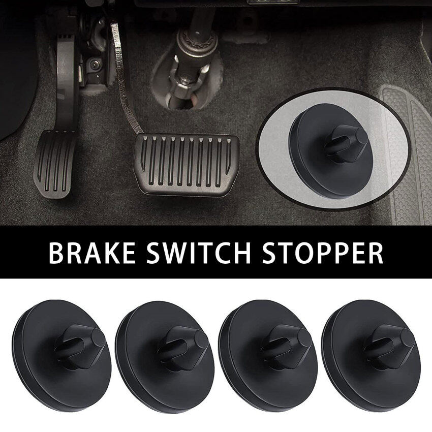 10 Pcs Brake Switch Stopper Brake Pedal Pad Brake Lights Switch Limiter 90541-06036 Car Accessories Automotive Parts