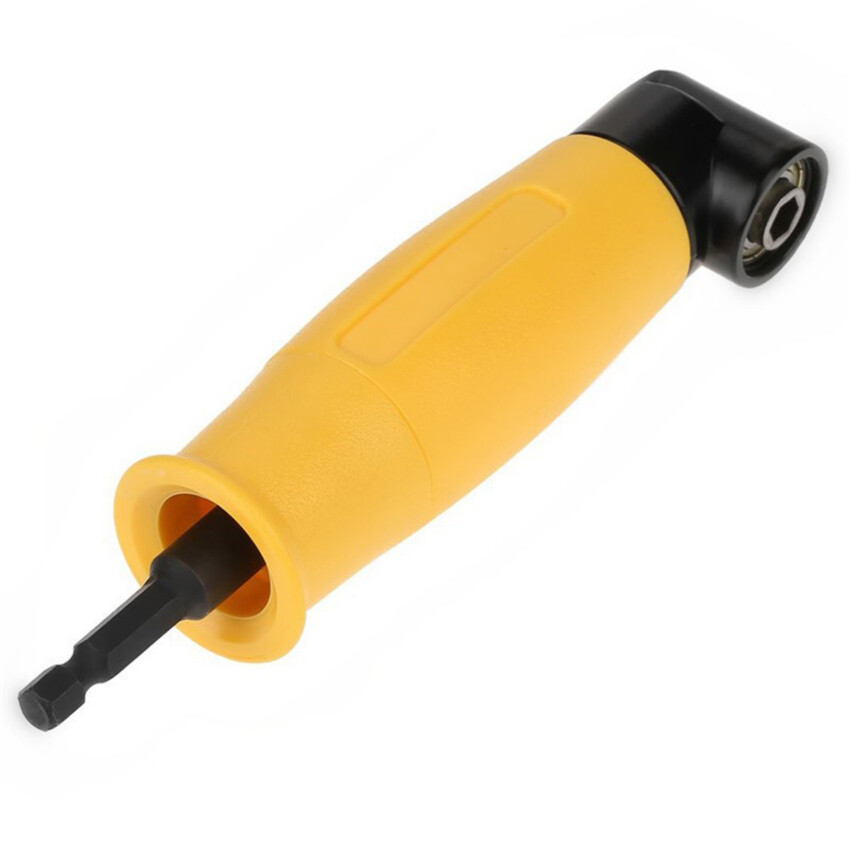 105 Degree Right Angle Drill Attachment And Flexible Angle Extension Bit Kit For Drill Or Screwdriver 1/4" Socket Adapter Tools