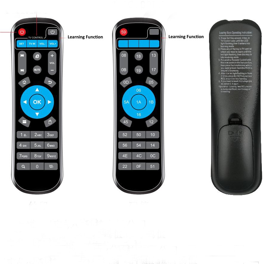TV Box Accessories IR Remote Control Replacement For Mecool Android TV Box M8S Pro W M8S Pro L M8S Pro Plus BB2 KM8 Controller