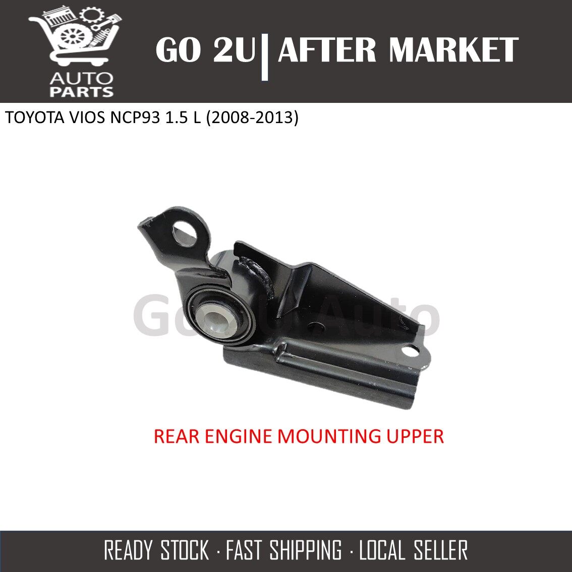 REAR ENGINE MOUNTING UPPER 123640M060 TOYOTA VIOS NCP93 AUTO (2008