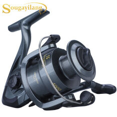 Sougayilang Cuộn Dây Câu Hợp Kim Tỷ Lệ Bánh Răng 1000-4000 5.2:1 Máy Quay Cầm Tay Máy Câu Cá Du Lịch Câu Cá Nước Ngọt