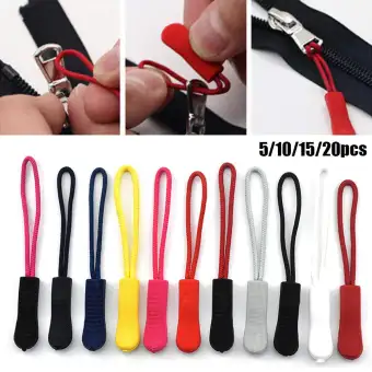 Backpack Zipper Pull Cord Rope Pullers Zip Puller Replacement Ends Lock Zips