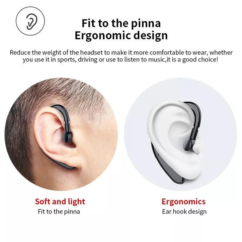 Tai Nghe Mới Tai Nghe Bluetooth Tai Nghe Không Dây Rảnh Tay Tai Nghe Doanh Nhân Tai Nghe Thể Thao Gọi Ổ Đĩa Cho Iphone Samsung