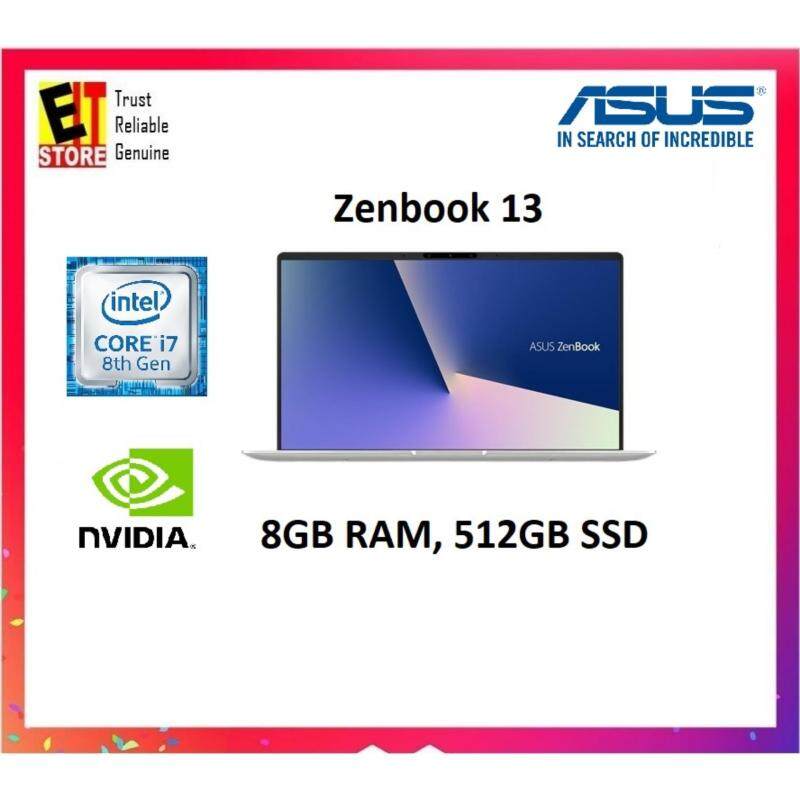 Asus ZenBook UX333F-NA4120T 13.3 Laptop/ Notebook (i7-8565U, 8GB, 512GB, NV MX150, W10H) Malaysia