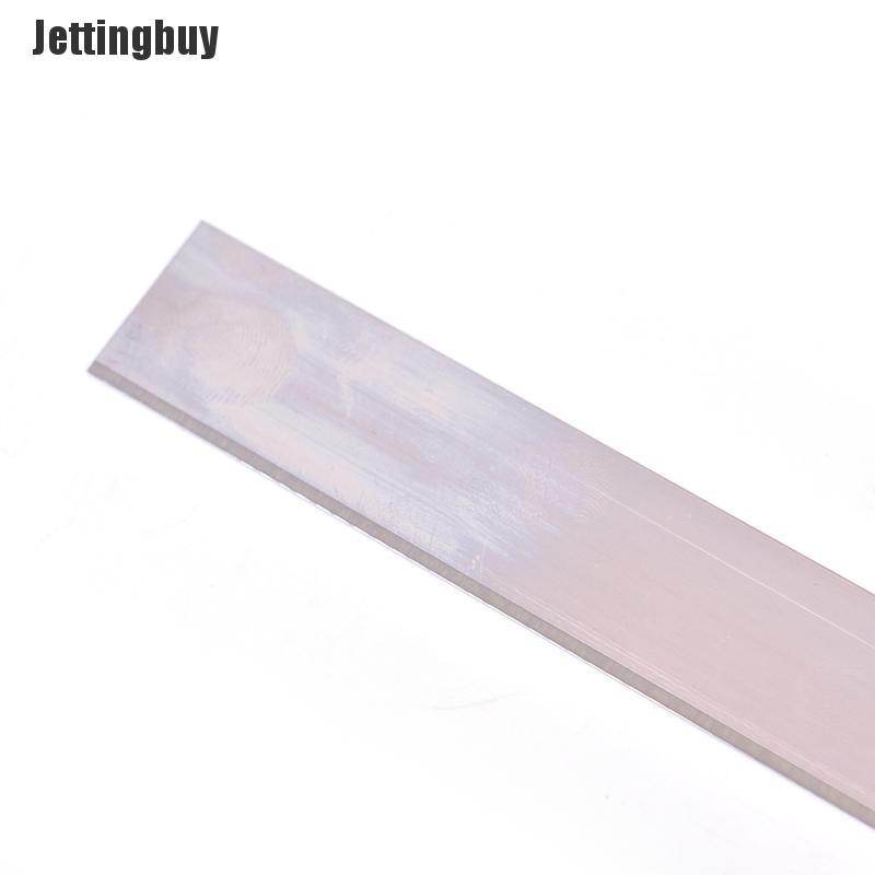 [Jettingbuy] 2 Lưỡi Dao Cắt Bằng Thép Không Gỉ 4 Inch/8 Inch Bộ Dụng Cụ Cắt Đất Sét Gốm Polymer