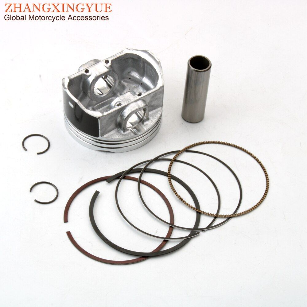Motorcycle 72mm piston kit for benelli bj250-15a tnt250 bj 250cc 4-stroke 172fm engine