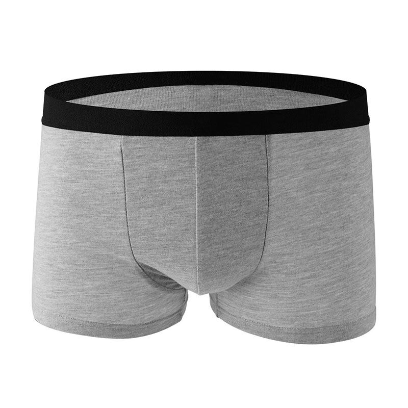 LIVE GREAT  Quần lót nam cotton mùa hè quần boxer phẳng