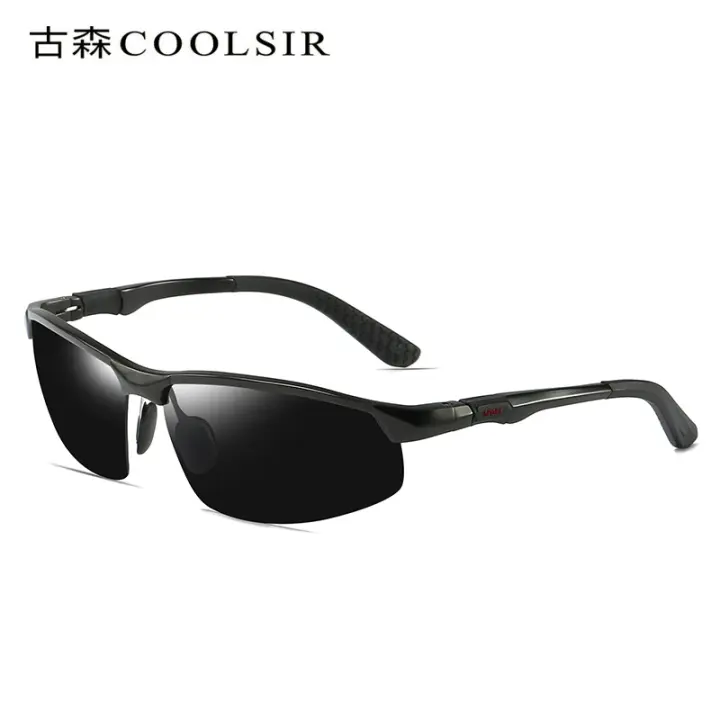 Driving Polarized Sunglasses For Men Aluminum Frame Sports Cycling Sun Glasses Men Polarized Driver Retro Uv400 Anti Glare Shades Cermin Mata Lazada Singapore