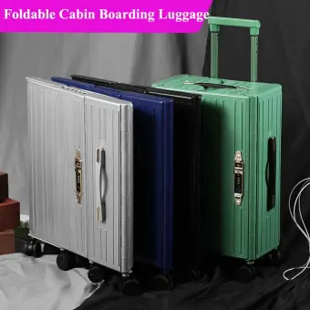 foldable rolling luggage