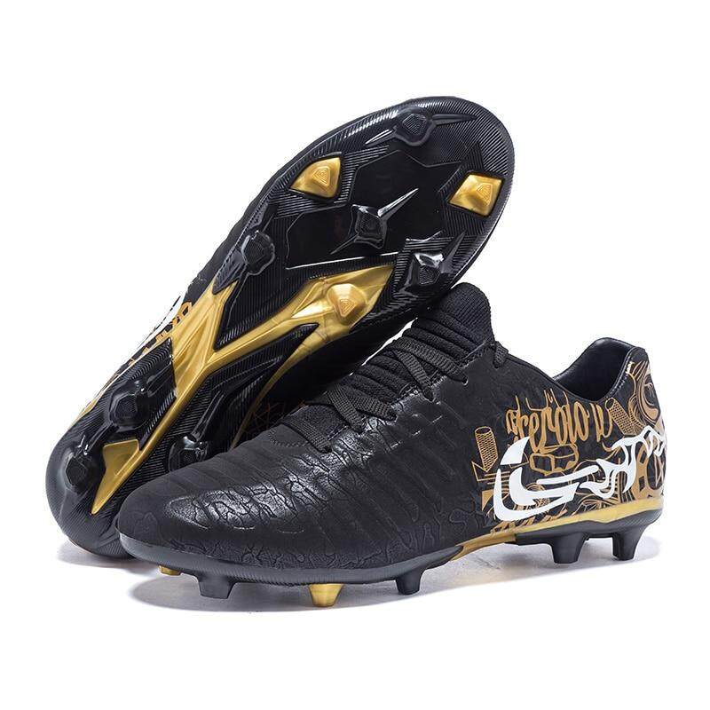 Sepatu Sepak Bola Sepak Bola Berpori-pori Sepatu Indoor Profesional Sepatu Cleat Olahraga TF Sepatu Kets Berkualitas Tinggi Pria Rumput Sepatu Sepak Bola