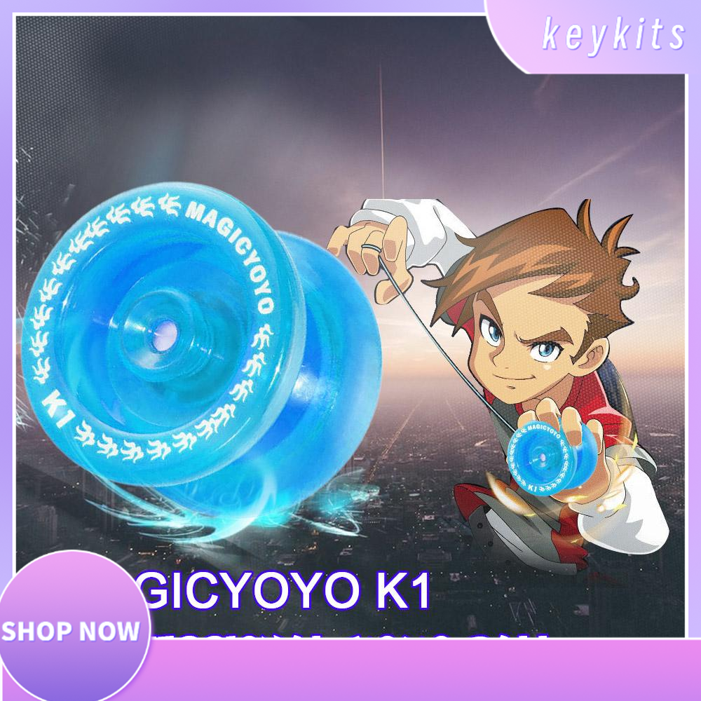 MAGICYOYO K1 Spin ABS Yoyo 8 Ball KK Bearing with Spinning String for Kids