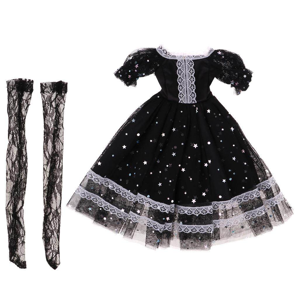 X1 Mimi Collection BJD SD Clothes 1//4 BJD Doll Black Straples Lace Bikini Set
