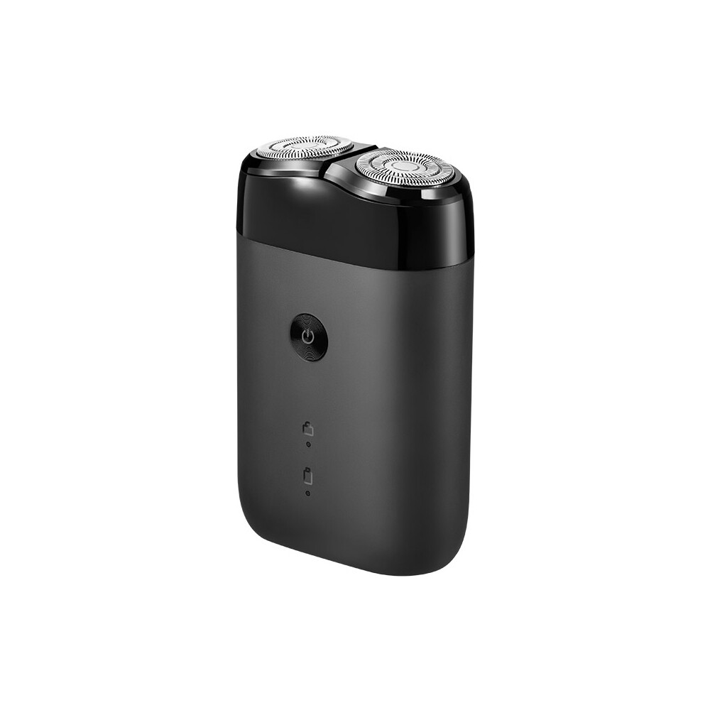KKnoon Máy Cạo Râu Điện Xiaomi Mijia, Dao Cạo Khô Ướt Chống Nước 2 Đầu Nổi Lưỡi Tròn Đôi Máy Cạo Râu Sạc USB, Dành Cho Nam