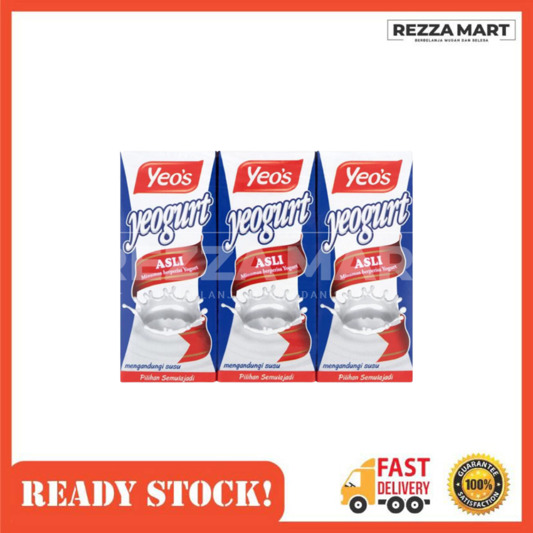 YEO'S Yogurt Original (ASLI) [250MLx6] Lazada