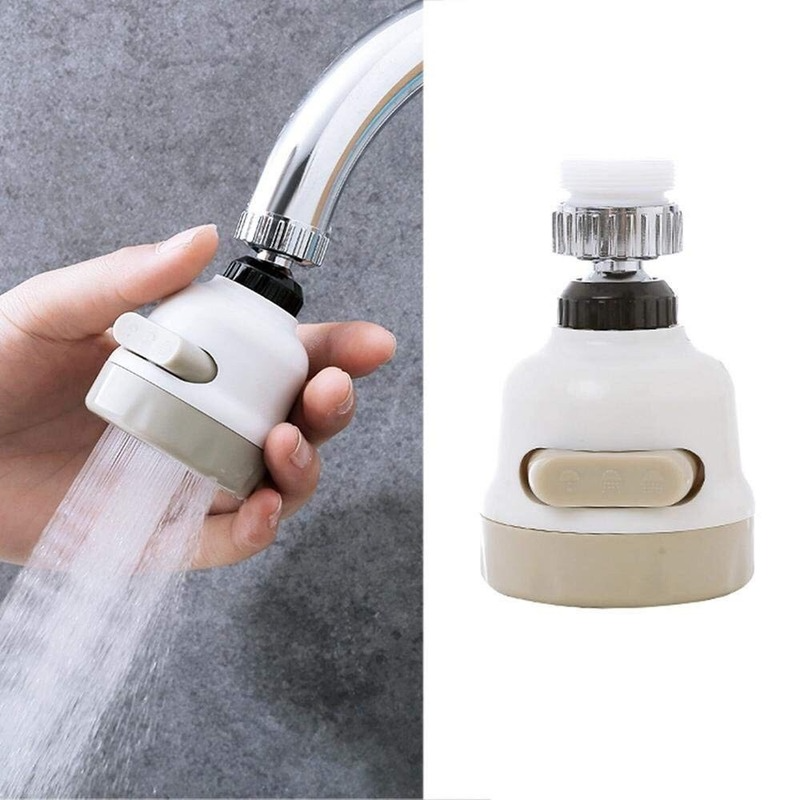 Đầu vòi xoay 360 độ có thể điều chỉnh vòi phun tiết kiệm nước nhà bếp, bộ lọc vòi nước dụng cụ nhà bếp