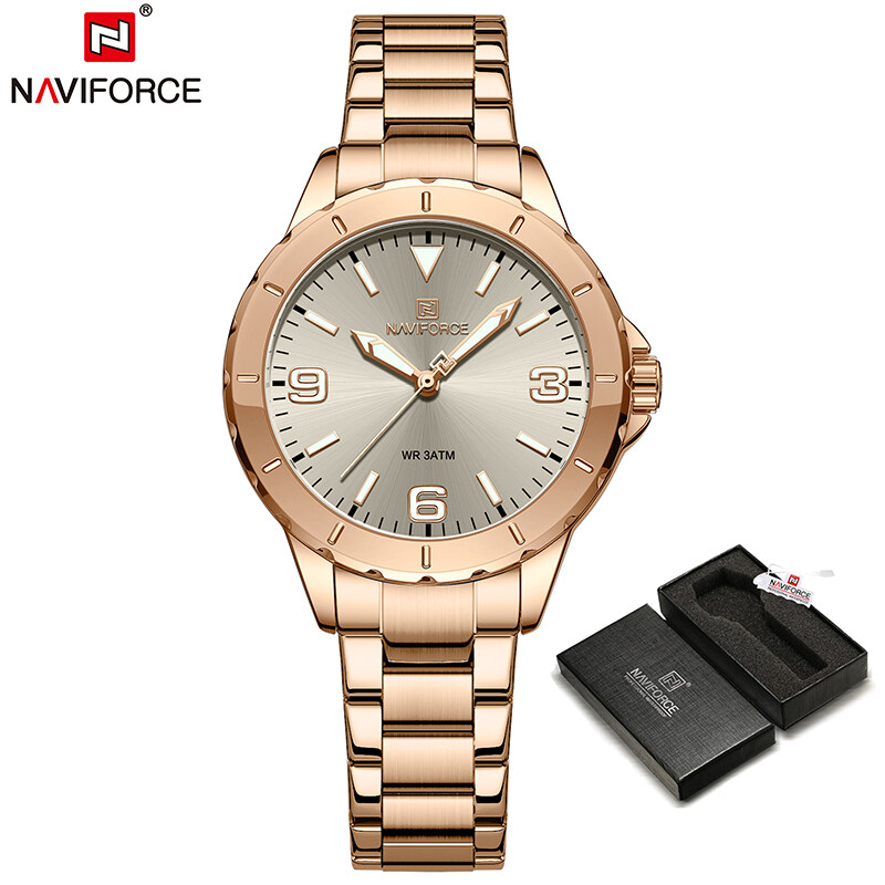 Naviforce Top Original Ženski Watching Hold Karat String Lady Kalis Water Casual Hour Kazalci_voghion.com