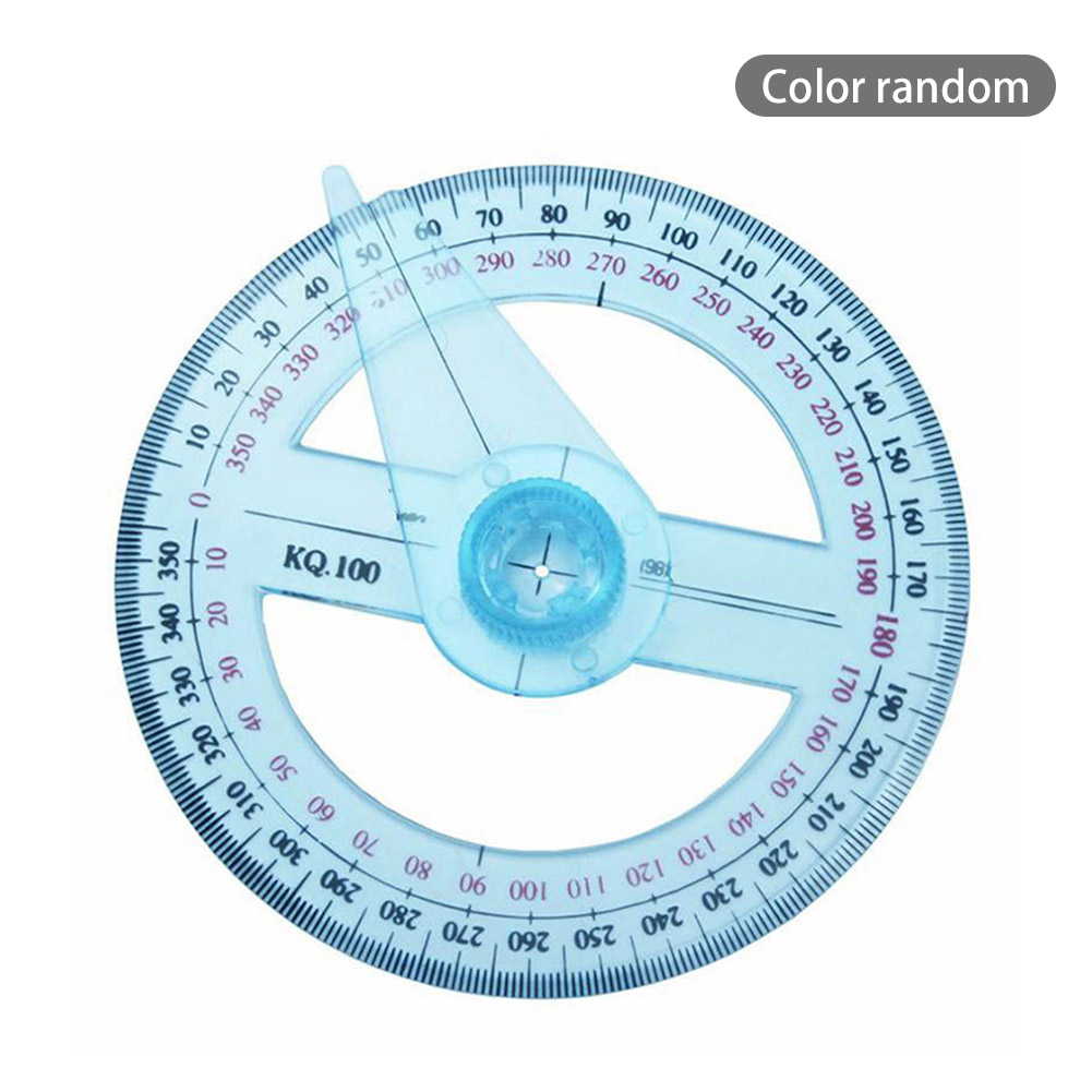 THƯỚC ĐO Con Trỏ 360 Độ 10Cm Tròn Thước Đo Góc Tìm, Ngẫu Nhiên