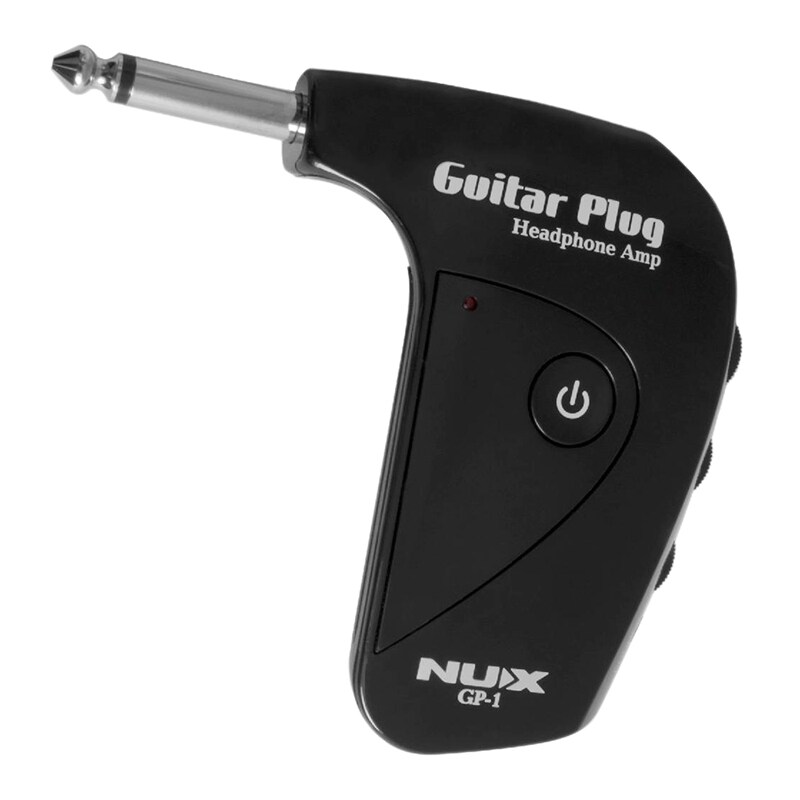 NUX GP-1 Electric Guitar Plug Mini Headphone Amp Built-in Distortion Effect Compact Portable Guitar Headphone Amplifier