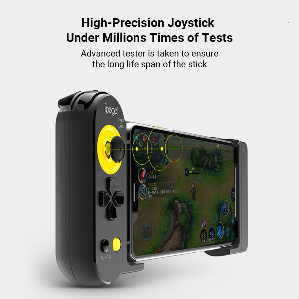 Bộ Điều Khiển Trò Chơi Bluetooth Không Dây Ipega PG-9167 Chính Hãng Tay Cầm Chơi Game Di Động Có Thể Thu Vào Cho PUBG CODM