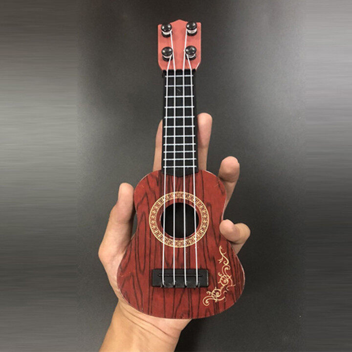 Haitai Ukulele 25cm/45cm Children's Ukulele Beginner Basic Players Educational Small Mini Portable Guitar Early Education Learning Musical Instrument Toys 4-string Kkulele Educational toys Acoustic Guitar For Kid Gift
