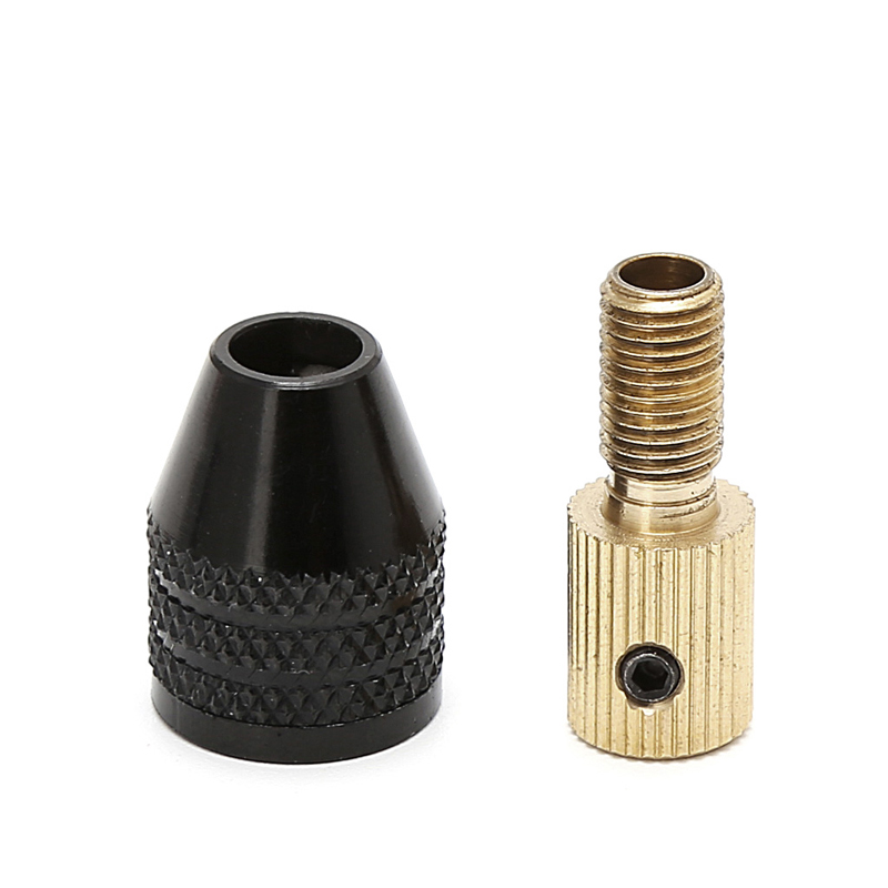3.17mm Electric Motor Shaft Mini Chuck Fixture Clamp 0.3mm-3.5mm Drill Bit