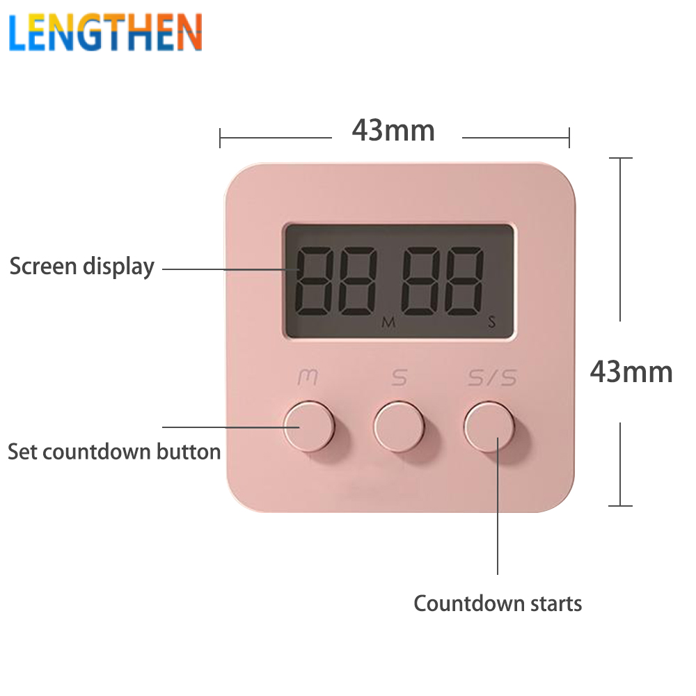 FocusAi  Multi-Function Electronic Timer Learning Management Timer Suit for Kitchen Study Work Exercise Training