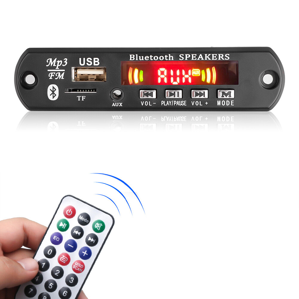 Dc 5V 26V 40W Bảng Mạch Giải Mã MP3 Bluetooth MP3 máy nghe nhạc USB FM loa AUX mô-đun radio không cần tay