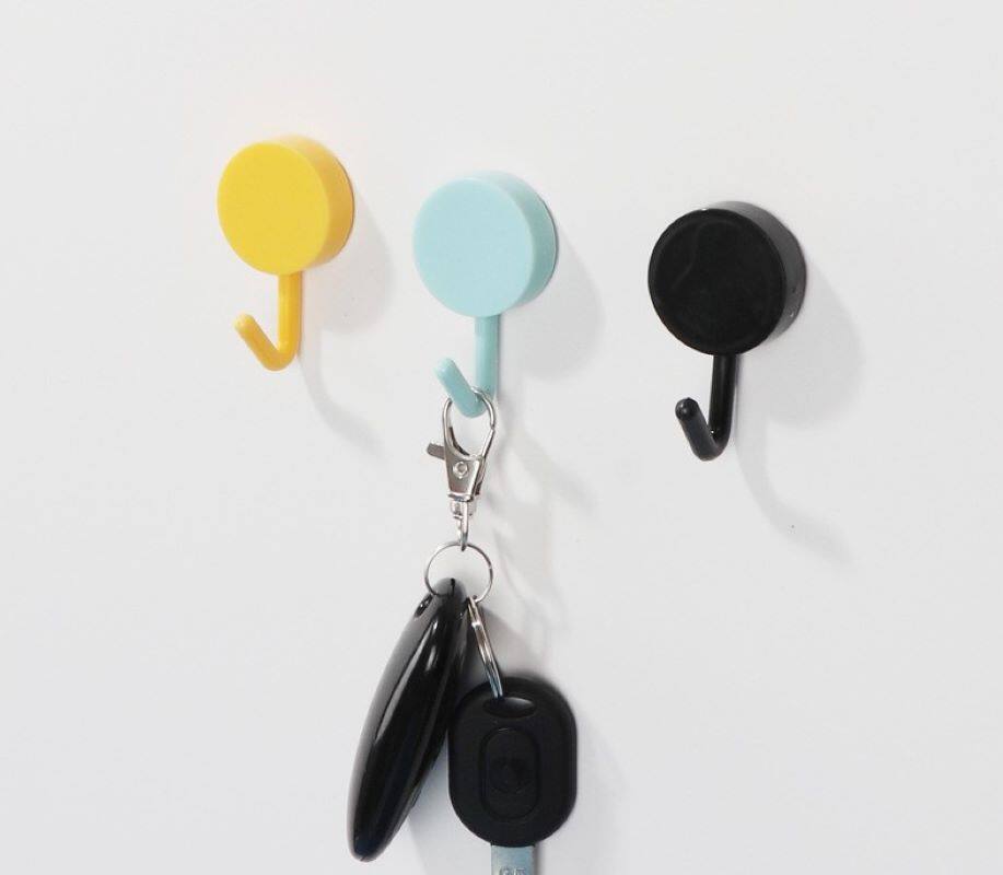 Adhesive Hook Towel Hanger Hook Bathroom Door Hook Kitchen Hook Non-drilling Hook