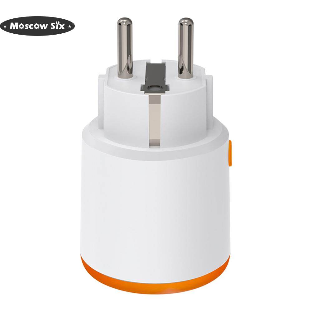 Tuya Smart Plug 16A Zigbee 3.0 EU Smart Socket with Power Monitoring Work with Alexa Google Assistant