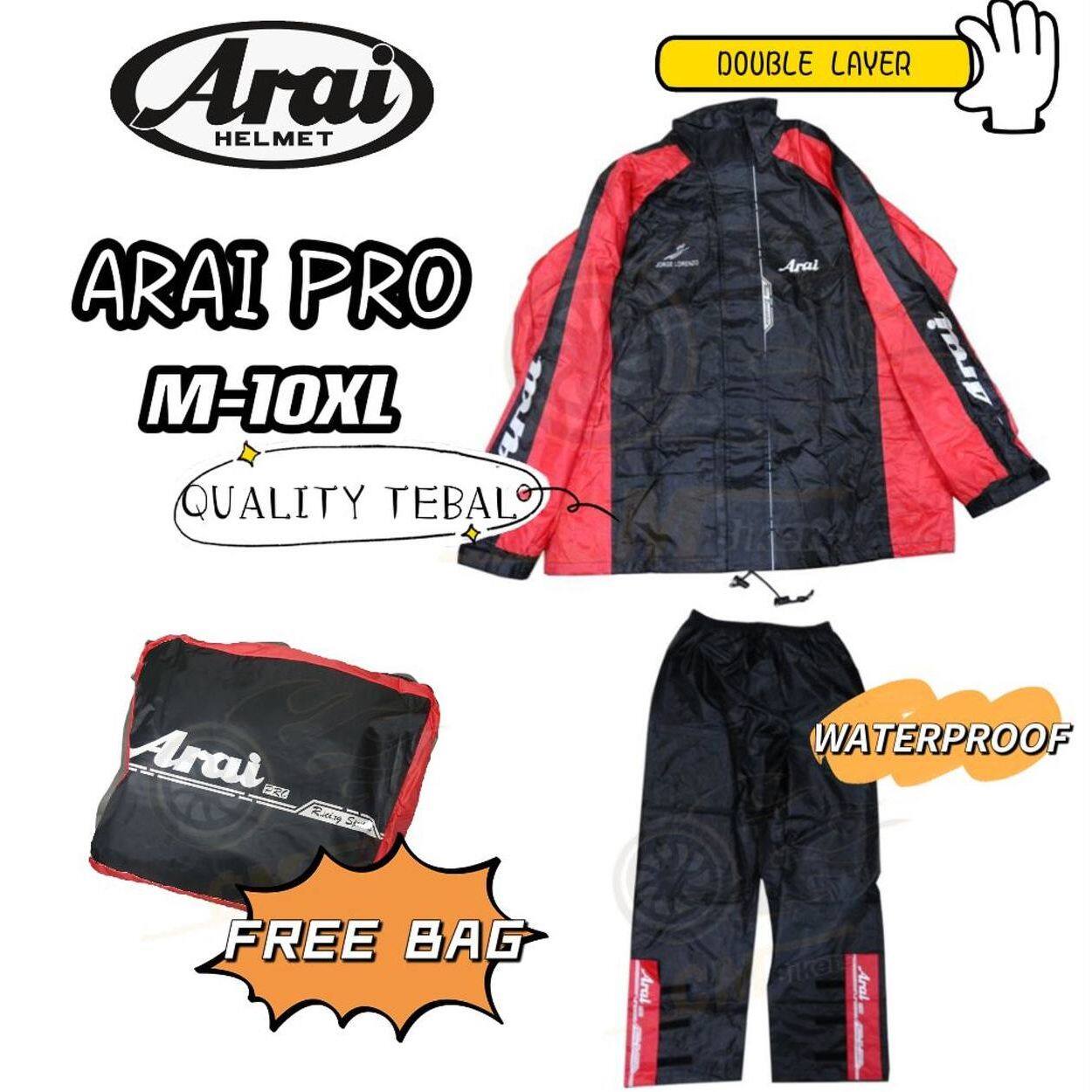 Arai fashion raincoat