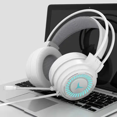 【Ready Stock&COD】3.5mm Gaming Headset Headphones Surround Sound Stereo Wired Earphone for PC Notebook with Microphone