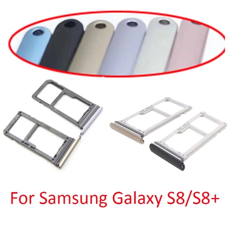 Khay Thẻ SIM Cho Samsung Galaxy S8 S9 Plus