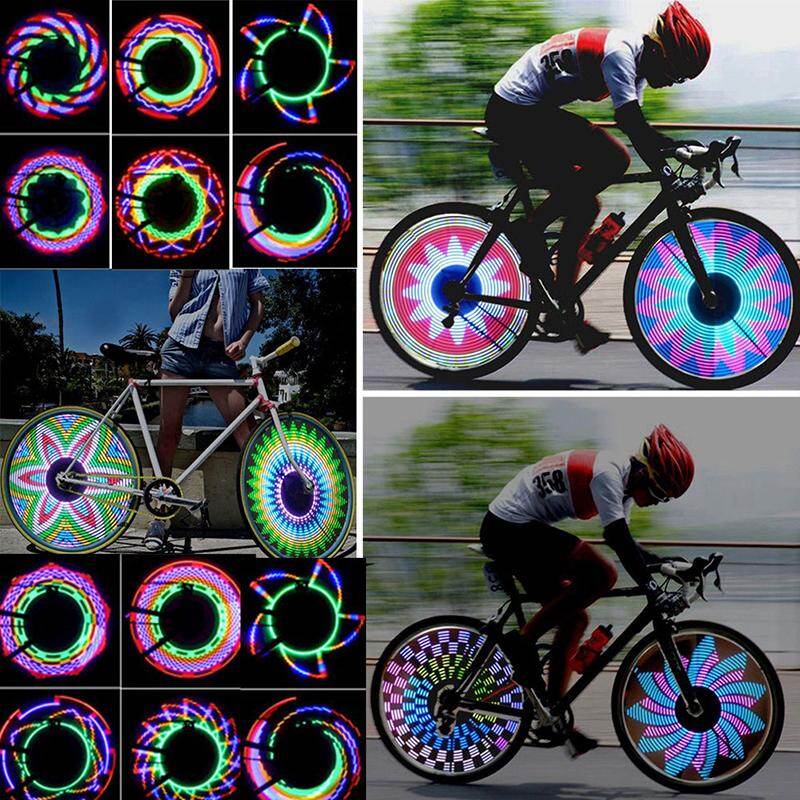 32 LED Flash Bicycle Motorcycle Car Bike Tyre Tire Wheel Valve Spoke Light Lamp