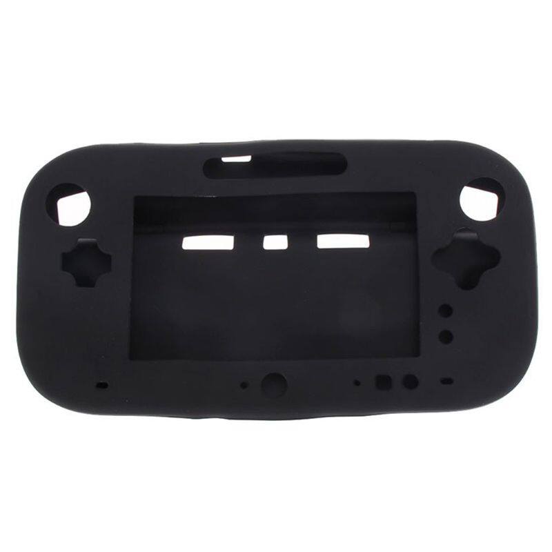 Protective Cover Case Soft Silicone Sleeve Skin Dustproof Accessories for Wii U Gamepad Controller