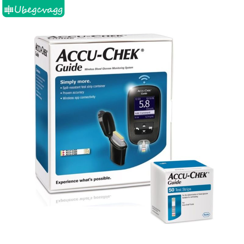 Glucometer Set : Accu Check Guide Blood Glucose Meter Monitor System ...