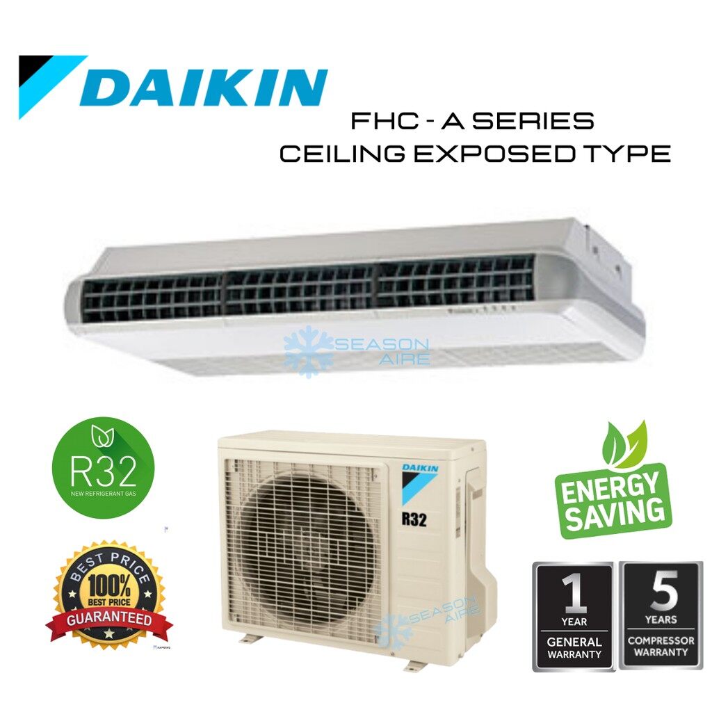 [LATEST MODEL] DAKIN 2.0HP-5.0HP CEILING EXPOSED TYPE- R32 FHC- A