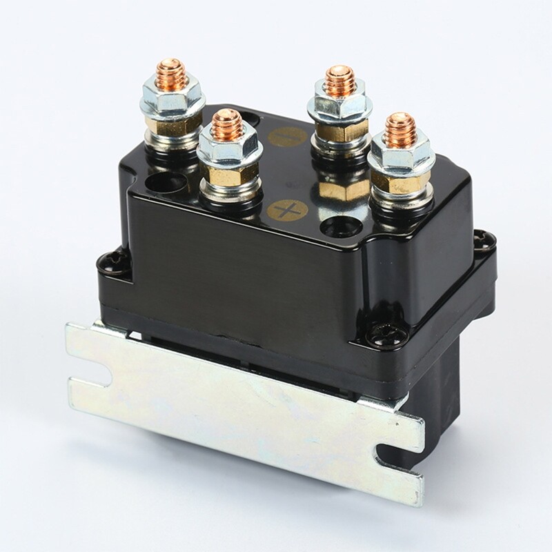 Auto Car Electromagnetic Relay Switch Solenoid Relay Contactor Winch Rocker Switch Thumb For ATV/UTV Universal 12V 250A