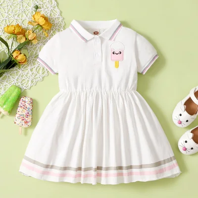 Kids Baby Girl Dress Set 100% Cotton Baby Girl Clothing High Quality Toddler Girl Dress Clothes Baby Girl Casual Clothing