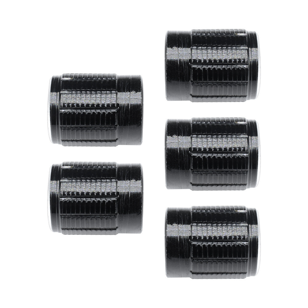 Original Aideepen 5/10PCS Volume Control Rotary Knobs For 6mm Dia Knurled Shaft Potentiometer