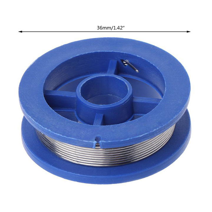 Cuộn thiếc hàn không chì OK Sn 63/37 0.8mm dài 1 mét