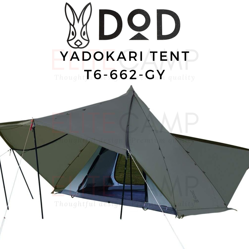 DOD Yadokari Tent T6-662 Camping Hiking Khemah Japan Water