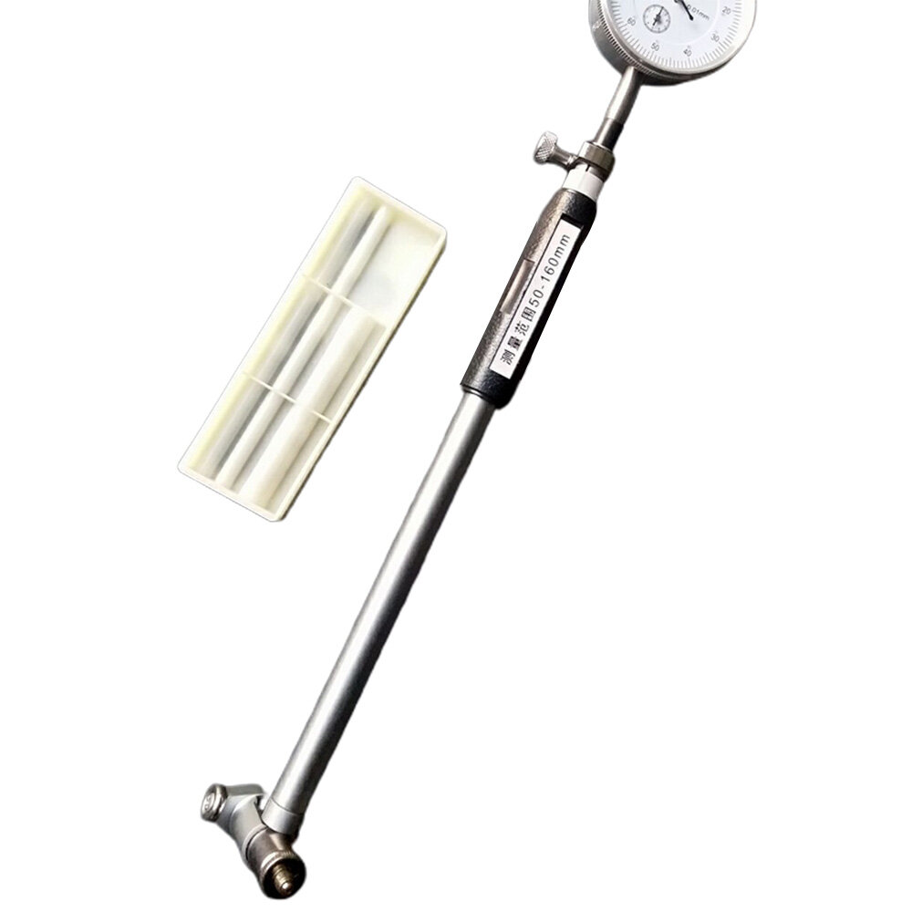 Máy Đo Lỗ Khoan Quay Số Cảm Biến Thông Minh, Chỉ Báo Tỷ Lệ Lỗ 50-160Mm 0.01Mm Dụng Cụ Đo Lường Động Cơ Xi Lanh Chính Xác