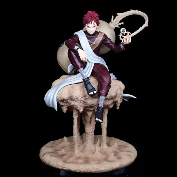 2021 25cm Japanese Anime Naruto Gaara Pvc Action Figure Toys Anime Sand Cloud Gaara Statue Collectible Model Toys For Kid Gift Lazada Singapore