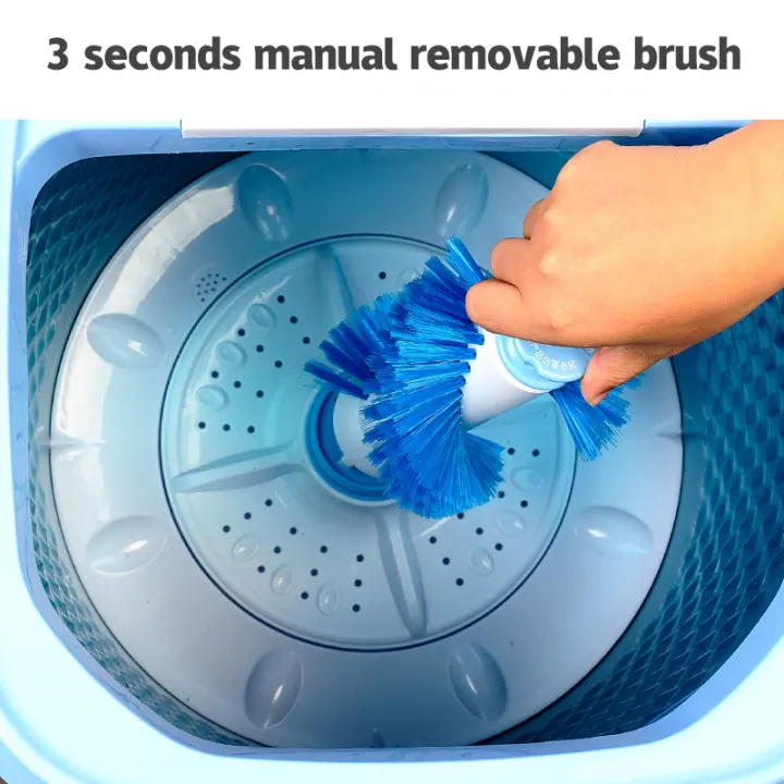 El Washing Machine Wash Shoes And Laundry Blue Light Antibacterial Detachable Home Machine Elution One Free Drain Basket Lazada